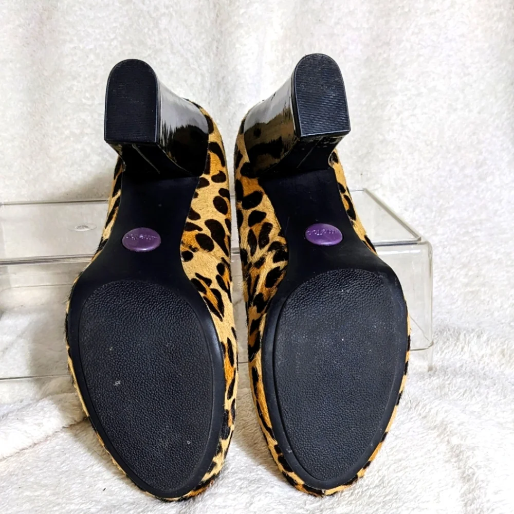 Me Too Leopard Platform‎ Pumps | Size 8
